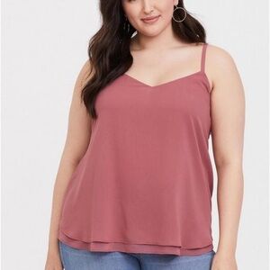 Torrid Sophie Chiffon Double Layer Cami